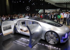 Connected Mobility - concept Car Mercedes