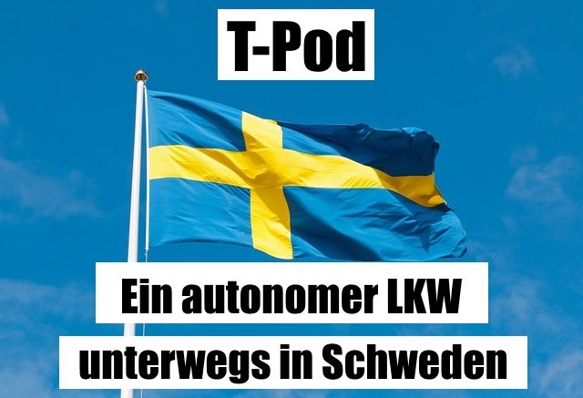 T-Pod unterwegs in Schweden