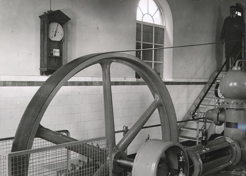 1893-Bosch Wasserstandsmelder  im Stuttgarter Wasserwerk
