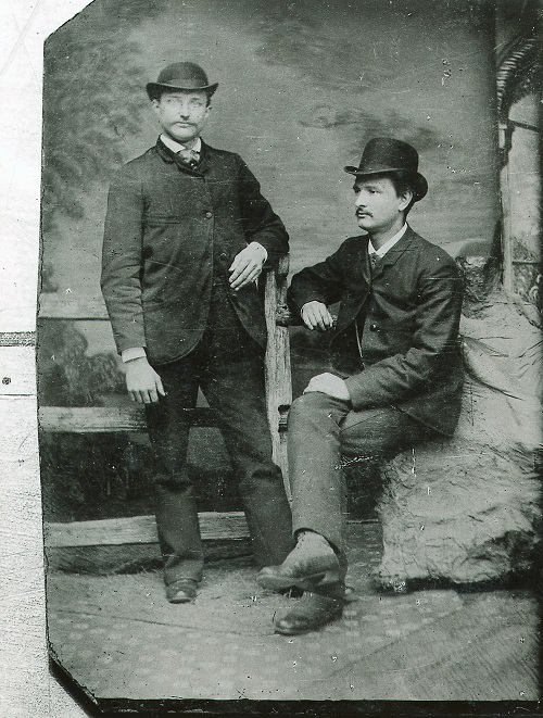1884-Robert Bosch in Rotterdam kurz vor der Ausschiffung nach New York
