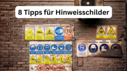 8 Tipps für Hinweisschilder