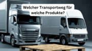 Transport mittels Spedition oder Kurierdienst?