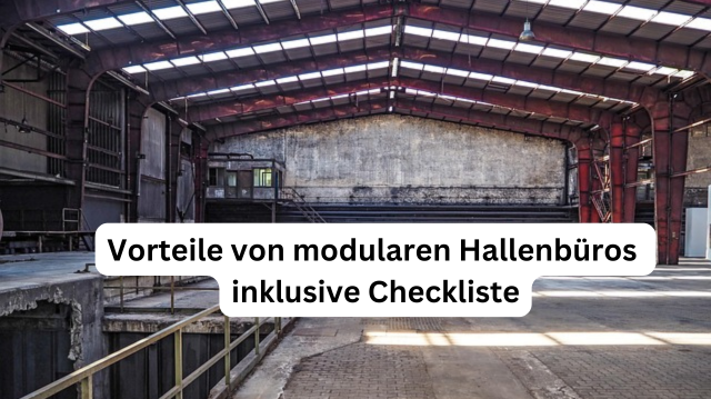 Hallenbüro Planung